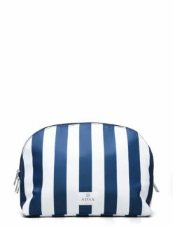 Bags Popular Store 35 Adax Novara beach cosmetic purse Paula WHITE/NAVY STRIPE