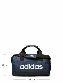 adidas Performance Essentials Logo Duffel Bag Extra Small CRENAV/BLACK/WHITE -Bags Popular Store adigv0951 ccrenavblackwhite 8