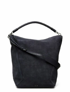 Becksöndergaard Suede Everly Bag DARK BLUE -Bags Popular Store bes2201212003 cdarkblue v649 1