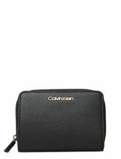 Calvin Klein CK MUST Z/A WALLET W/FLAP MD CK BLACK