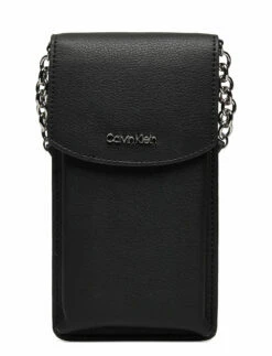 Calvin Klein CK MUST PHONE POUCH XBODY CK BLACK -Bags Popular Store ckmk60k608246 cckblack vbax 1