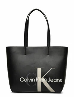 Calvin Klein SCULPTED MONO SHOPPER29 BLACK