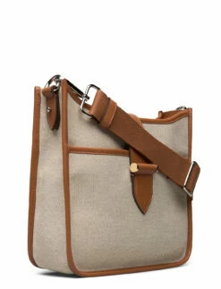 Decadent Isabella Small Canvas Crossbody Bag COGNAC 7 Decadent Isabella Small Canvas Crossbody Bag COGNAC -Bags Popular Store de620 ccognac 2