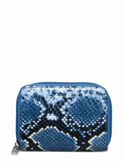 Silfen Wallet Ida WHITE SNAKE -Bags Popular Store fen508373 celectricblue