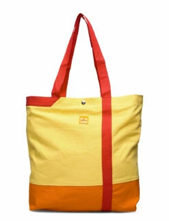 Hanger by Holzweiler Hanger Canvas Tote YELLOW ORANGE RED