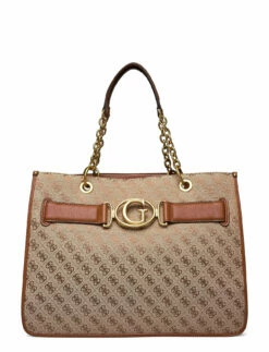 GUESS AILEEN TOTE BLACK -Bags Popular Store guehwailep1404 ccognac vcog