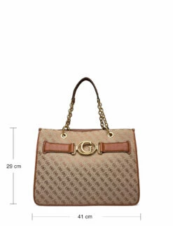 GUESS AILEEN TOTE BLACK -Bags Popular Store guehwailep1404 ccognac vcog 8