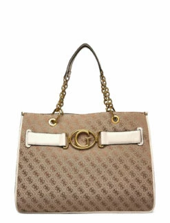 GUESS AILEEN TOTE BLACK -Bags Popular Store guehwailep1404 civory vivo 1