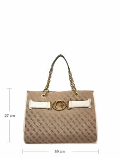 GUESS AILEEN TOTE BLACK -Bags Popular Store guehwailep1404 civory vivo 8