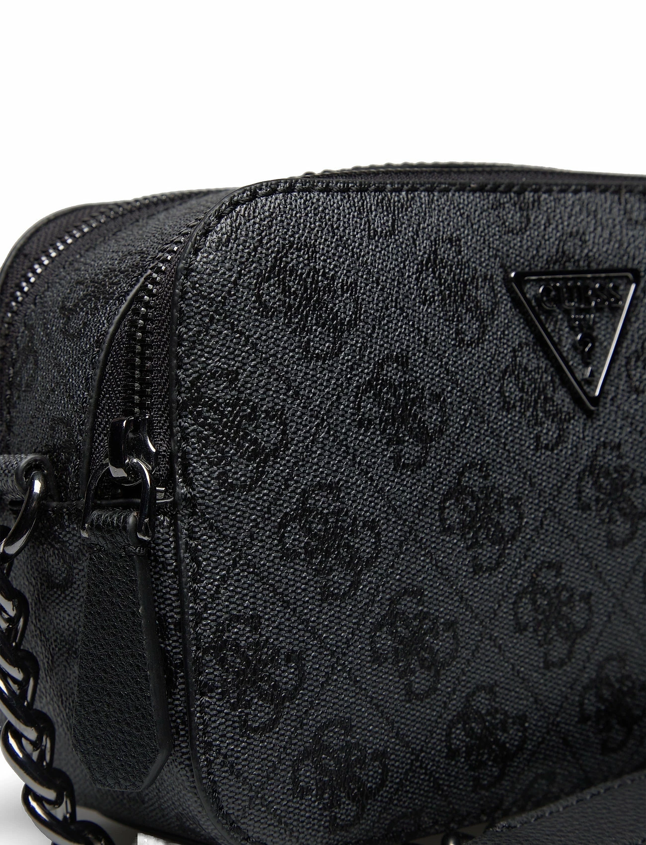 GUESS NOELLE CROSSBODY CAMERA COAL 4 GUESS NOELLE CROSSBODY CAMERA COAL - Image 4