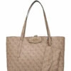 GUESS ECO BRENTON TOTE LATTE LOGO