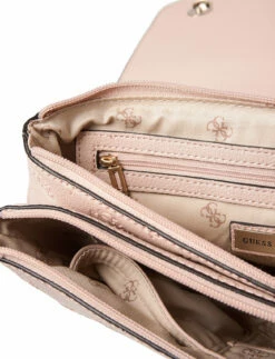 GUESS HELAINA CONVERTIBLE XBODY FLAP ALMOND -Bags Popular Store guehwpg8403210 calmond valm 6