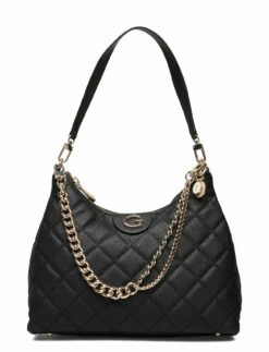 GUESS GILLIAN HOBO BLACK