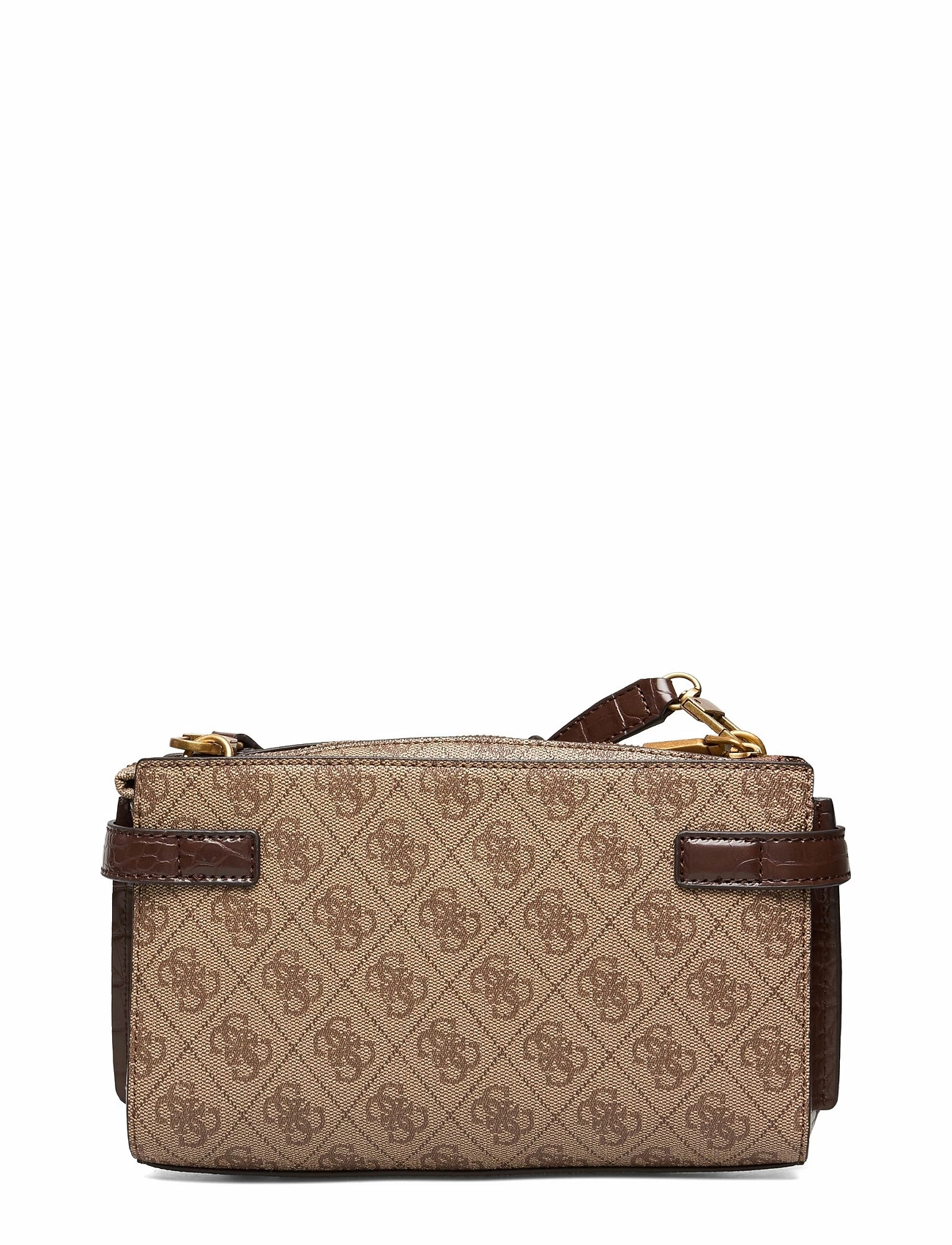 GUESS ZADIE LOGO ELITE XBODY TOP ZIP LATTE/BROWN 2 GUESS ZADIE LOGO ELITE XBODY TOP ZIP LATTE/BROWN - Image 2