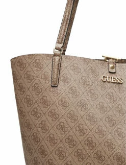 GUESS ALBY TOGGLE TOTE LATTE LOGO -Bags Popular Store guehwss7455230 clattelogo vltl 4