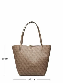 GUESS ALBY TOGGLE TOTE LATTE LOGO -Bags Popular Store guehwss7455230 clattelogo vltl 8