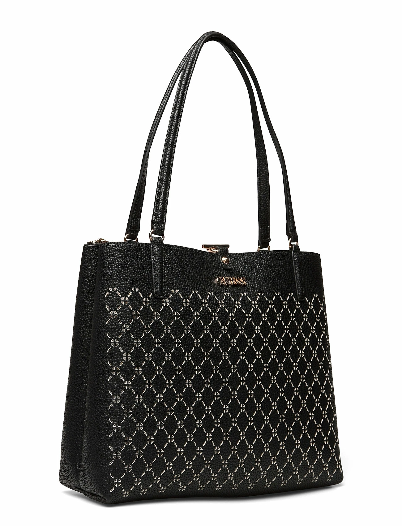 GUESS AMARA SOCIETY CARRYALL BLACK 3 GUESS AMARA SOCIETY CARRYALL BLACK - Image 3
