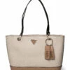 GUESS NOELLE ELITE TOTE NATURAL MULTI