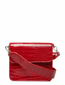 HVISK CAYMAN SHINY STRAP BAG YELLOW