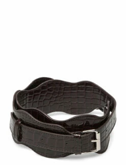 HVISK WAVY HANDLE LONG DARK BROWN