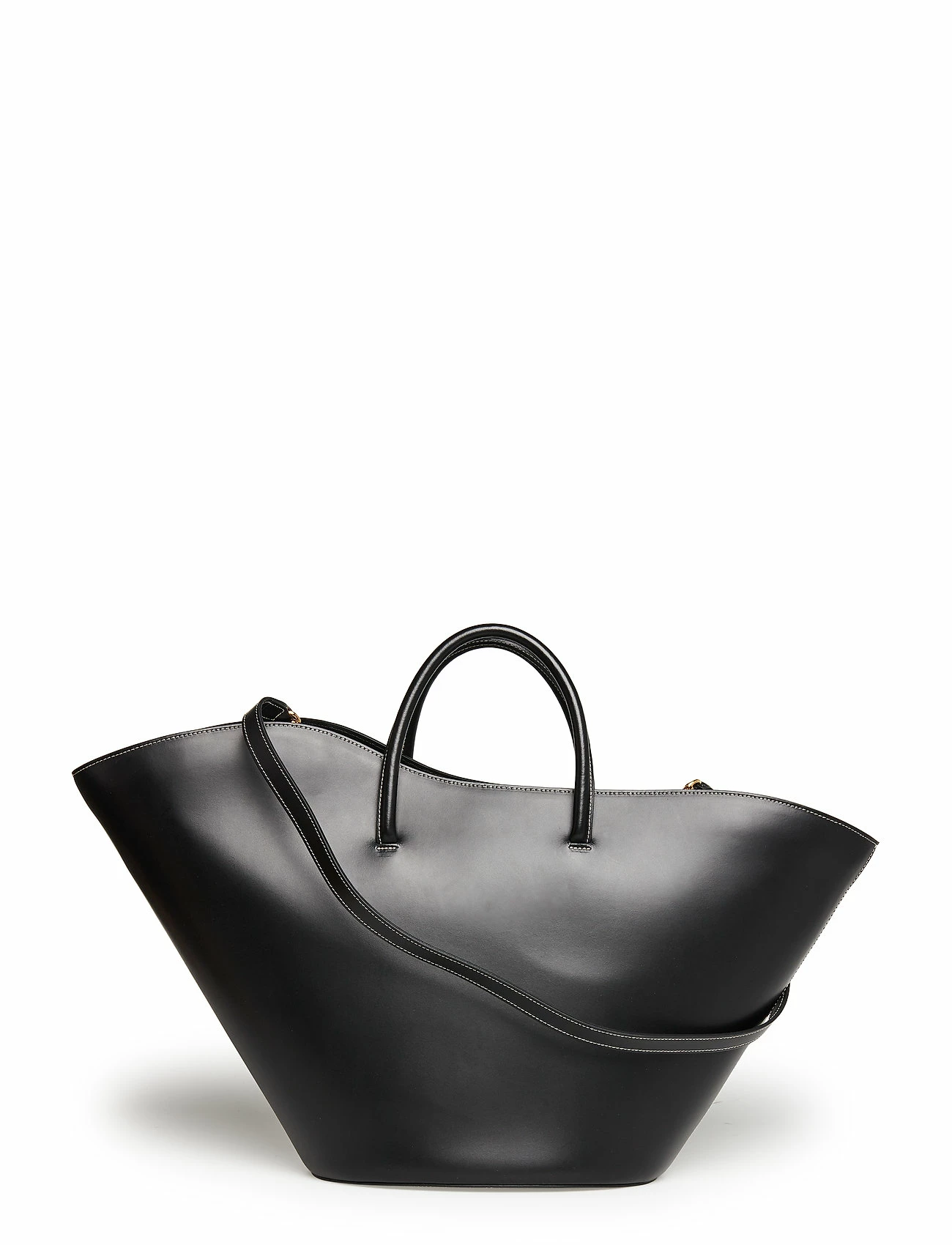 Little Liffner OPEN TULIP TOTE LARGE DARK BROWN 12 Little Liffner OPEN TULIP TOTE LARGE DARK BROWN - Image 12