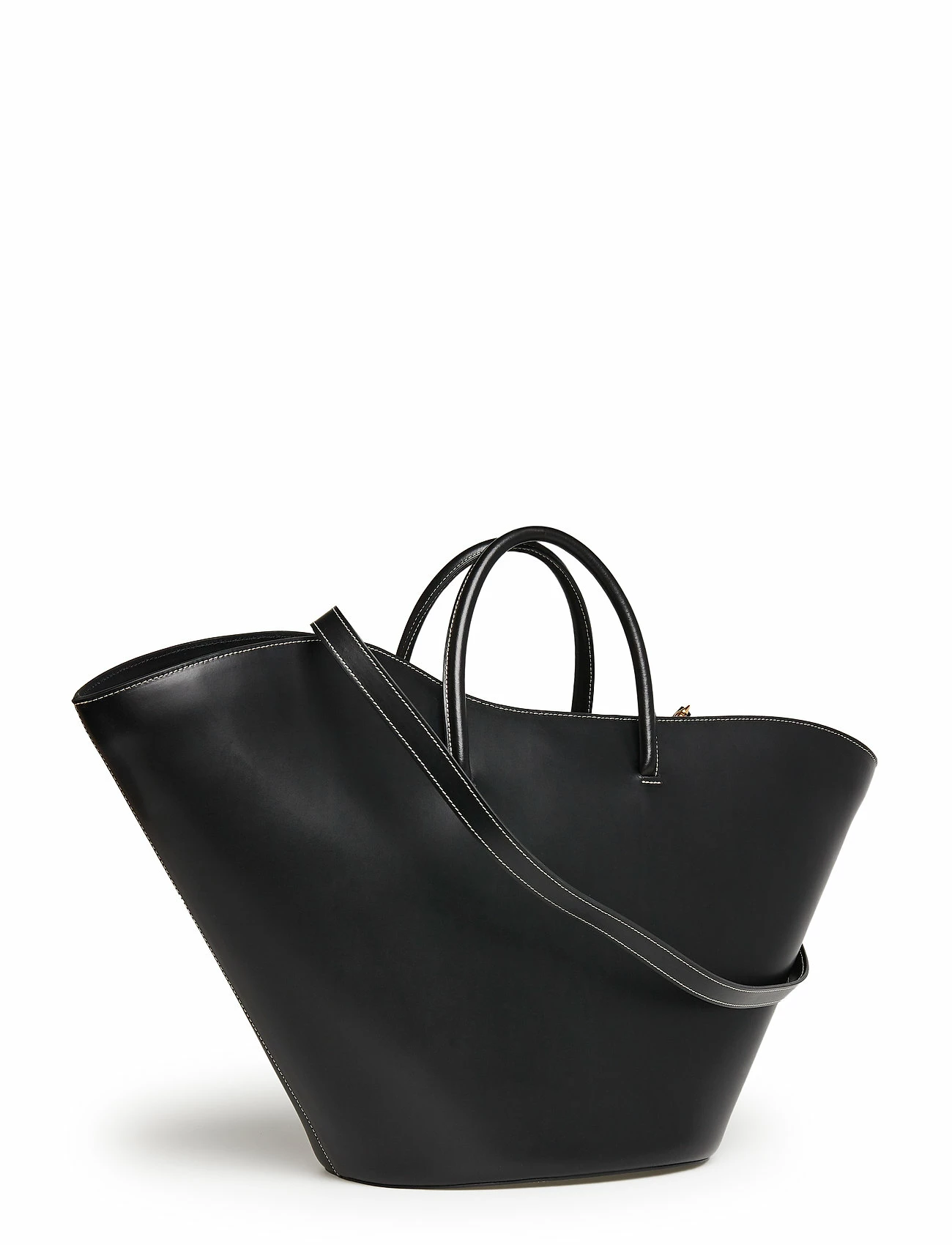 Little Liffner OPEN TULIP TOTE LARGE DARK BROWN 14 Little Liffner OPEN TULIP TOTE LARGE DARK BROWN - Image 14