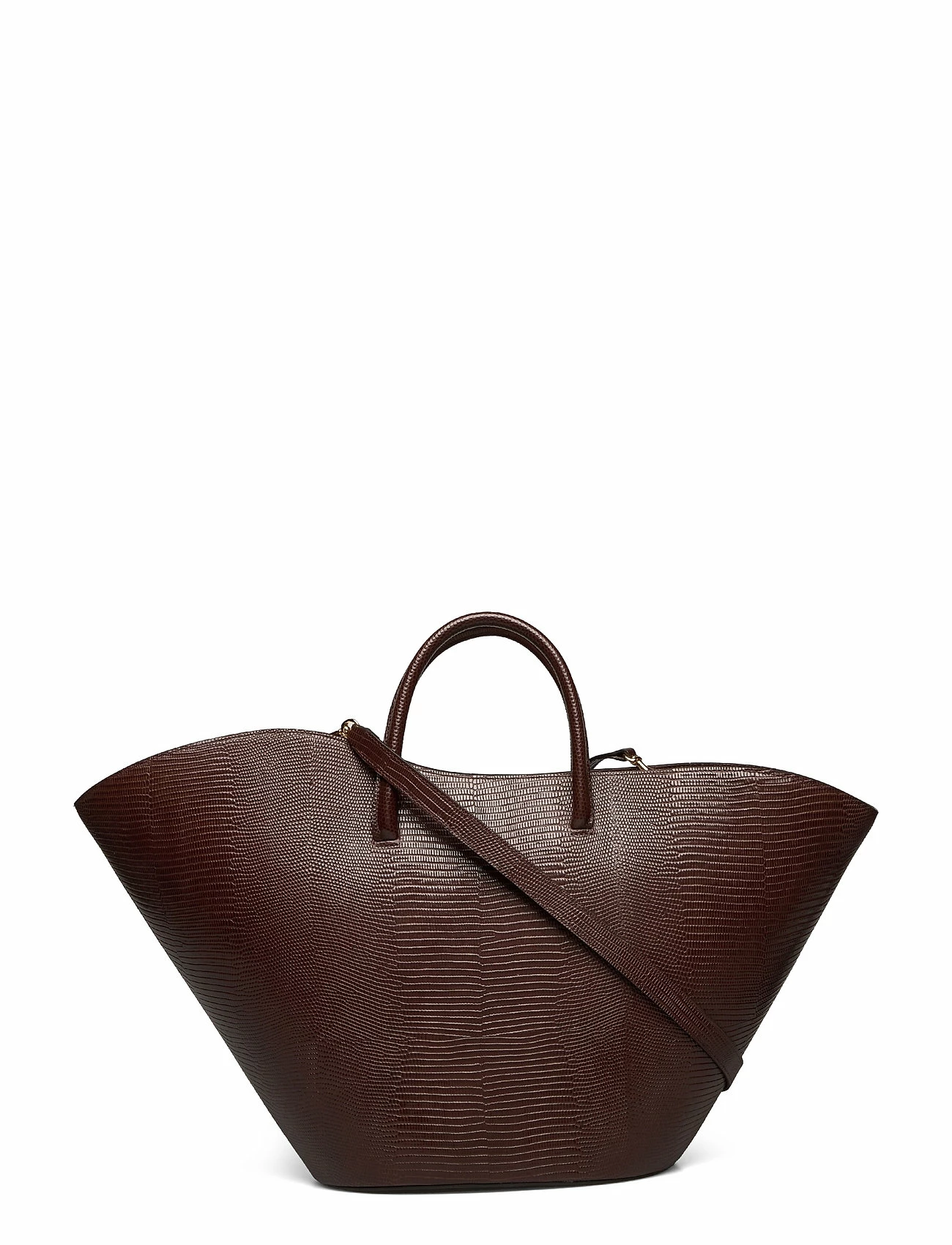 Little Liffner OPEN TULIP TOTE LARGE DARK BROWN 7 Little Liffner OPEN TULIP TOTE LARGE DARK BROWN - Image 7