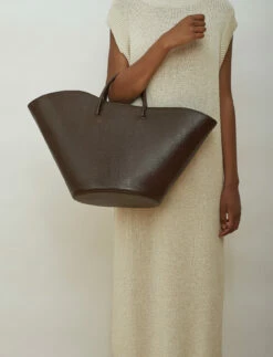 Little Liffner OPEN TULIP TOTE LARGE DARK BROWN 24 Little Liffner OPEN TULIP TOTE LARGE DARK BROWN -Bags Popular Store llrcr3309 cdarkbrown 10