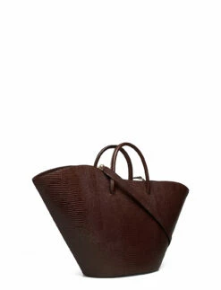 Little Liffner OPEN TULIP TOTE LARGE DARK BROWN 27 Little Liffner OPEN TULIP TOTE LARGE DARK BROWN -Bags Popular Store llrcr3309 cdarkbrown 2