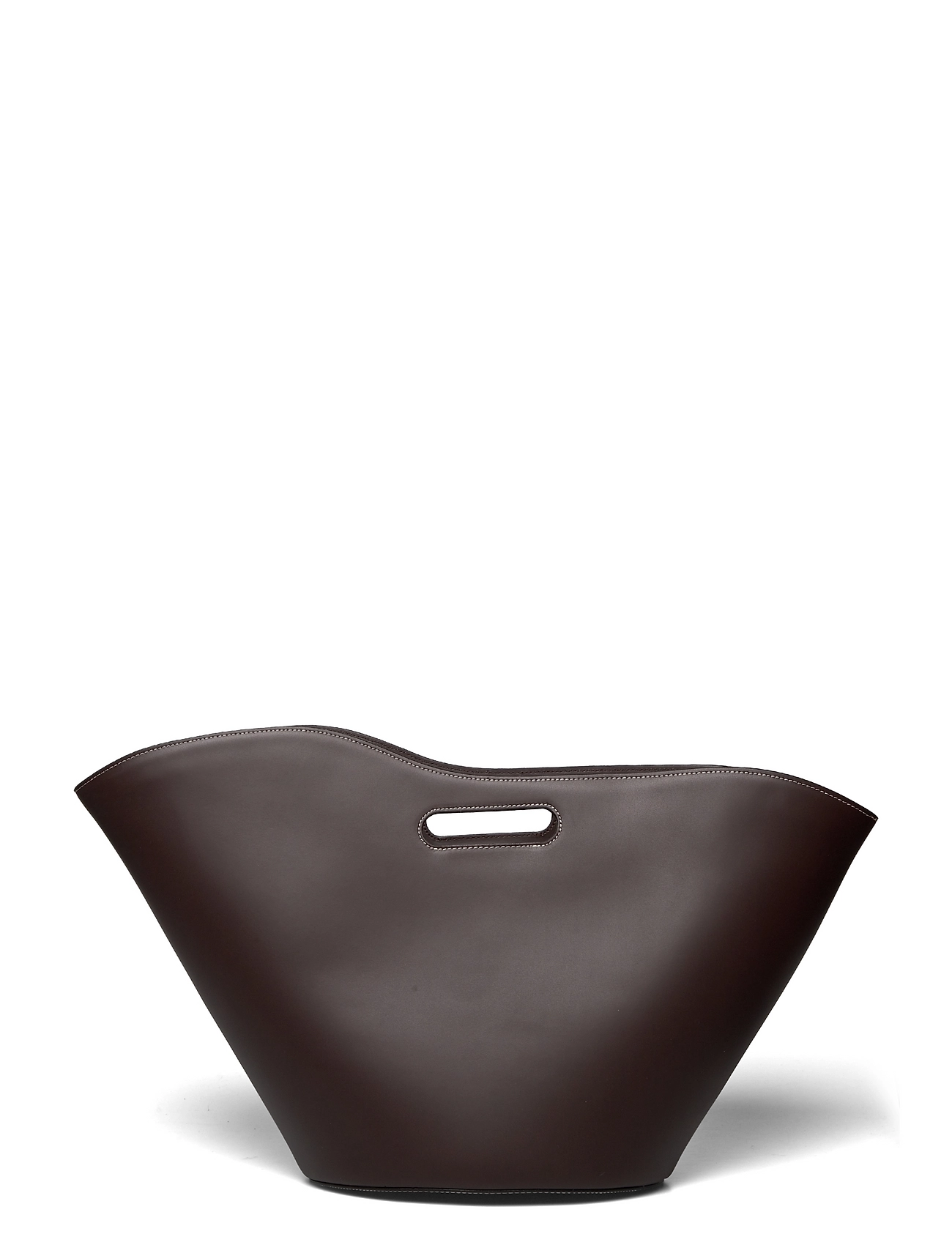 Little Liffner NO HANDLE TULIP TOTE CHOCOLATE 6 Little Liffner NO HANDLE TULIP TOTE CHOCOLATE - Image 6