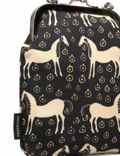 Marimekko AINIKKI MUSTA TAMMA BAG BLACK,BEIGE,ORANGE -Bags Popular Store mam090134 cblackbeigeorange v983 3