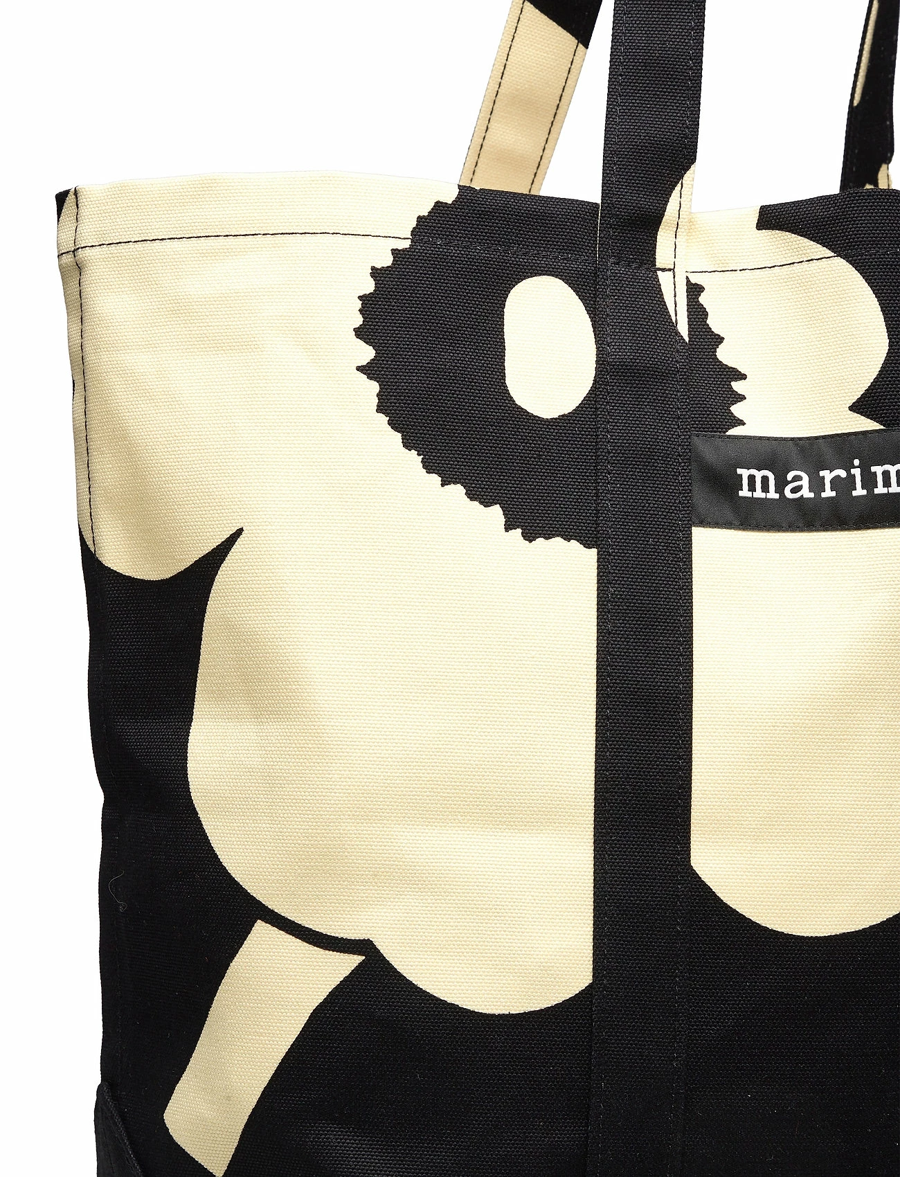 Marimekko PERUSKASSI JUHLAUNIKKO BAG BLACK, LIGHT YELLOW 4 Marimekko PERUSKASSI JUHLAUNIKKO BAG BLACK, LIGHT YELLOW - Image 4
