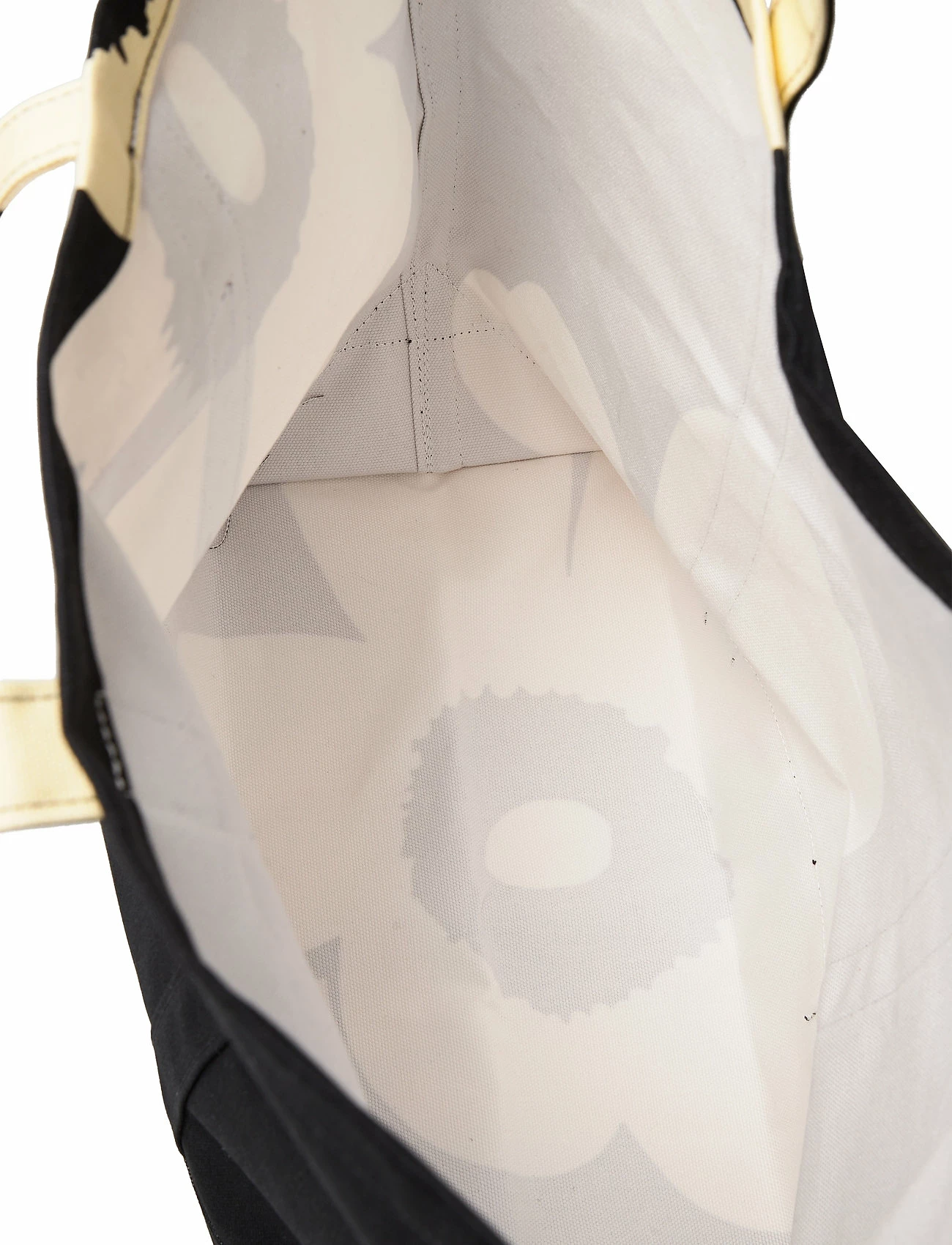 Marimekko PERUSKASSI JUHLAUNIKKO BAG BLACK, LIGHT YELLOW 5 Marimekko PERUSKASSI JUHLAUNIKKO BAG BLACK, LIGHT YELLOW - Image 5