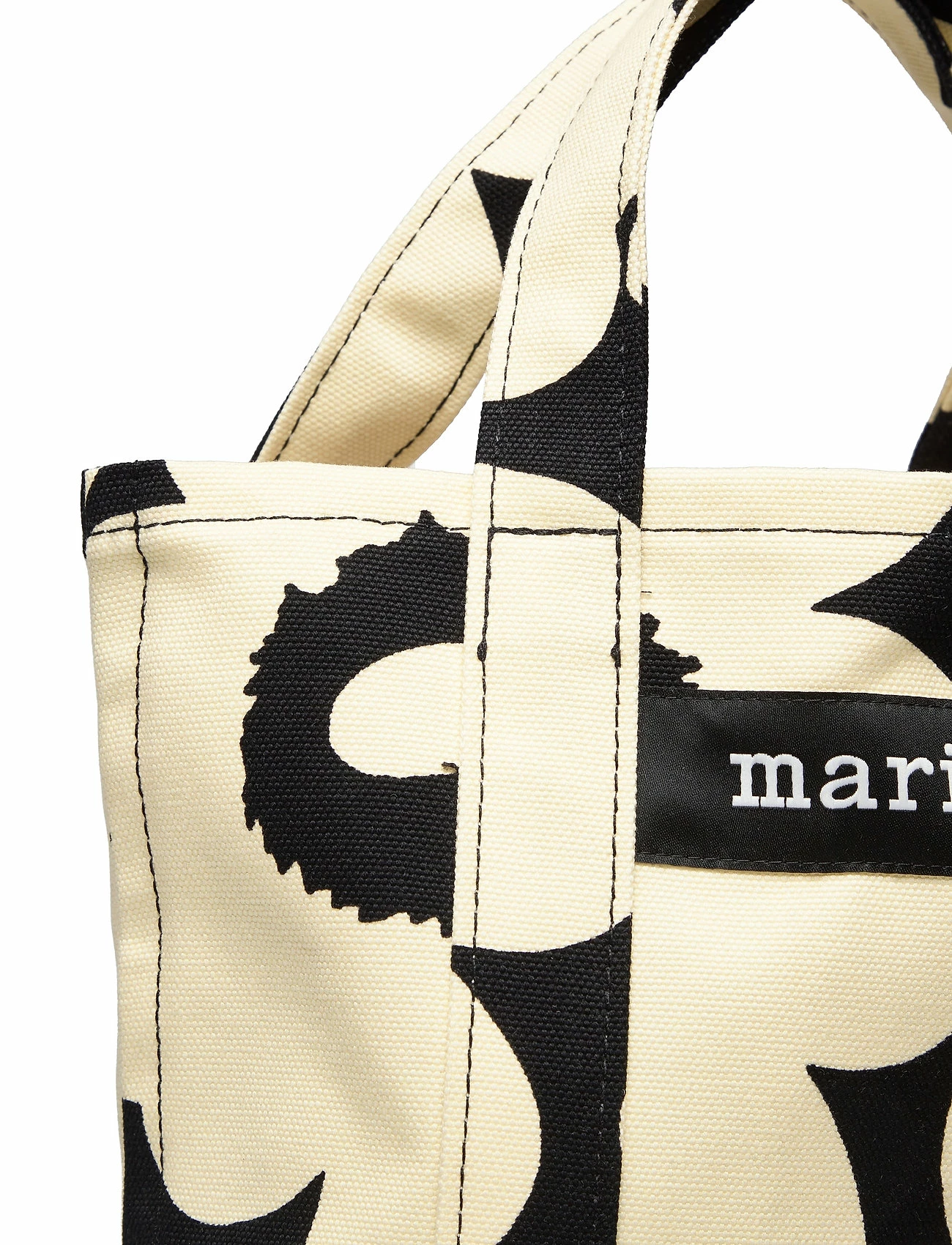 Marimekko SEIDI PIENI UNIKKO BAG BLACK, LIGHT YELLOW 4 Marimekko SEIDI PIENI UNIKKO BAG BLACK, LIGHT YELLOW - Image 4