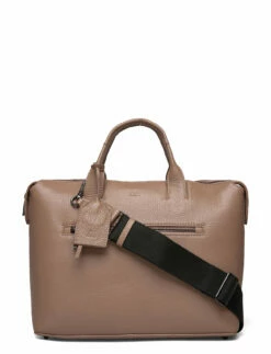 Markberg Abrielle Work Bag, Grain LATTE W/BLACK