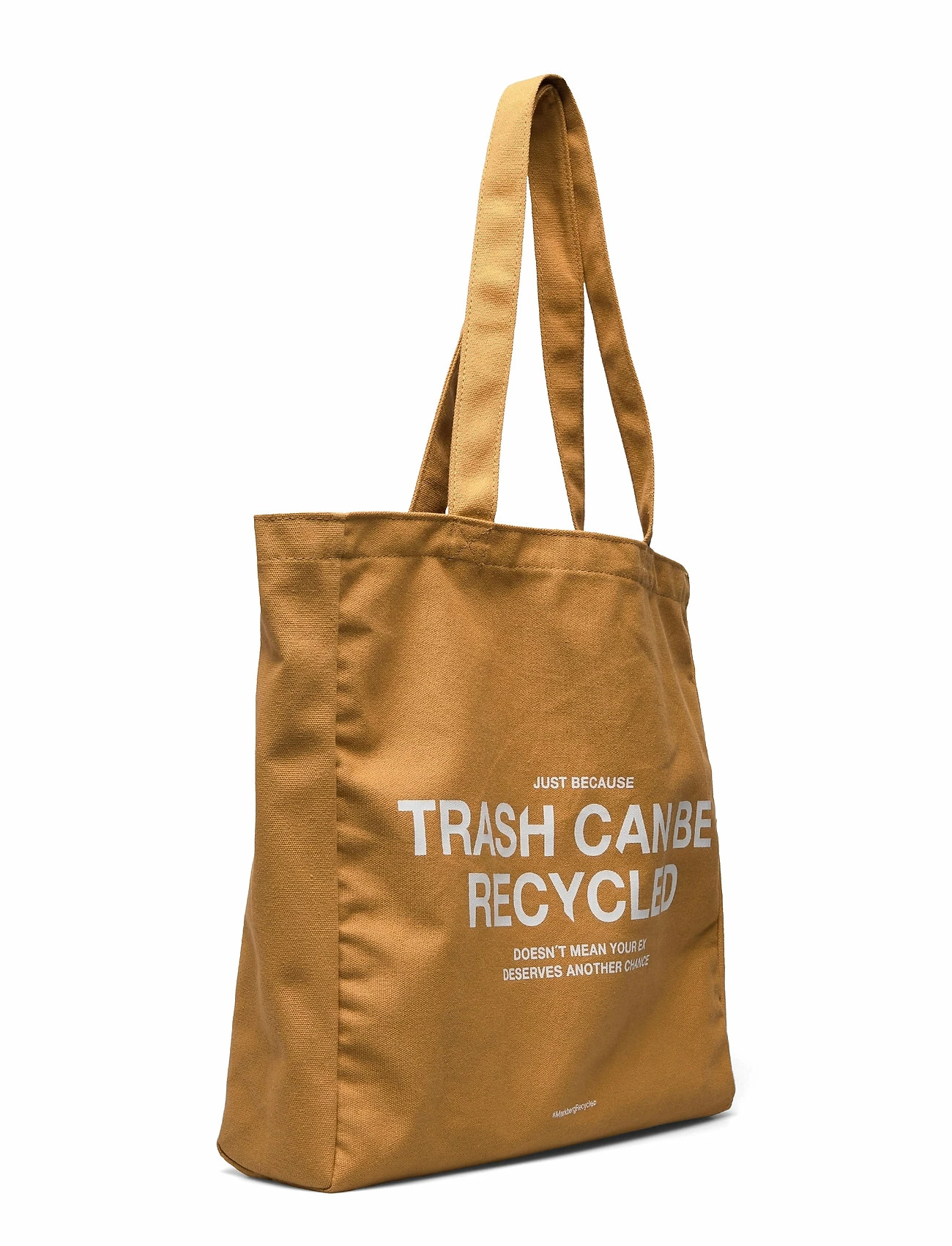 Markberg IsidoraMBG Trash Shopper MUSTARD W/WHITE PRINT 3 Markberg IsidoraMBG Trash Shopper MUSTARD W/WHITE PRINT - Image 3