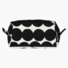 Marimekko Home TIISE RÄSYMATTO COSMETIC BAG WHITE,BLACK