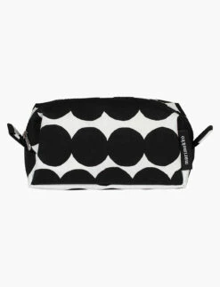 Marimekko Home TIISE RÄSYMATTO COSMETIC BAG WHITE,BLACK