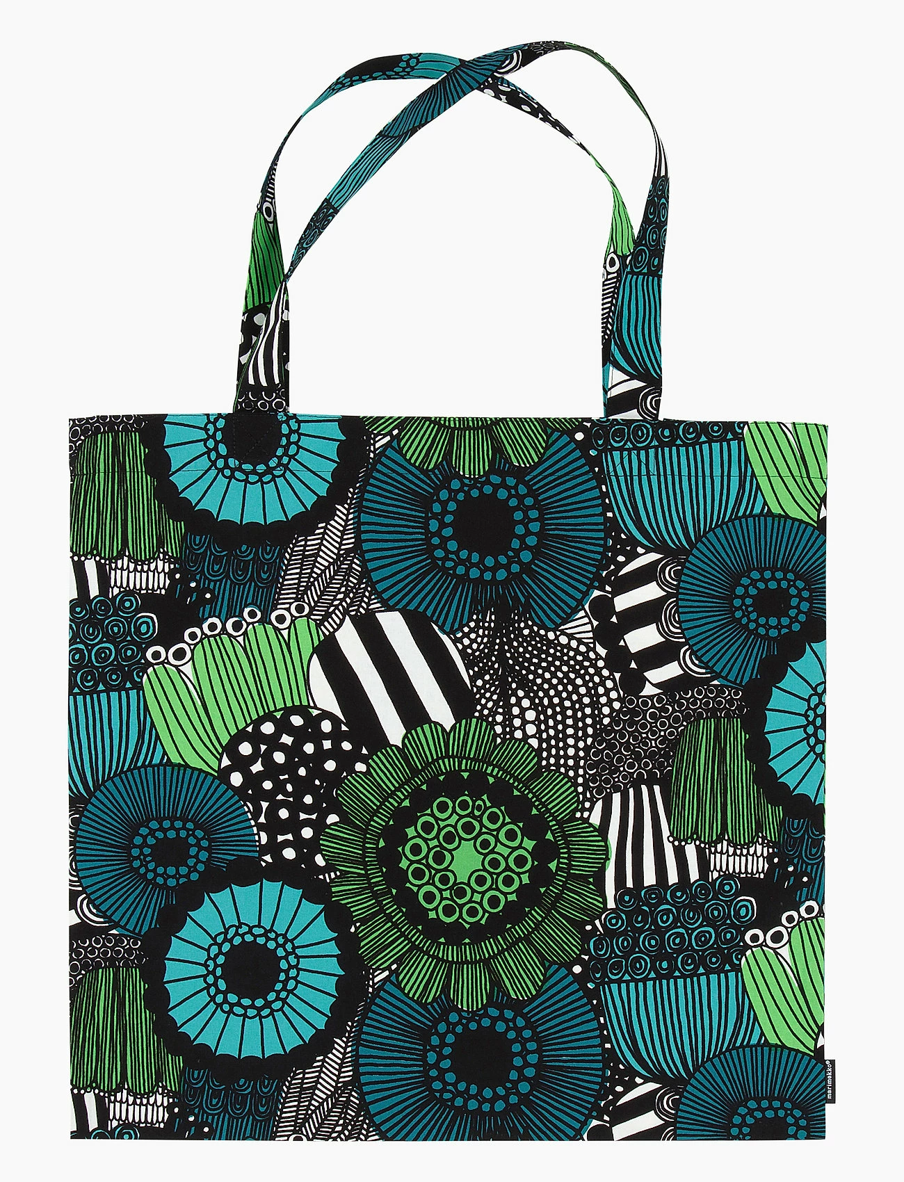 Marimekko Home PIENI SIIRTOLAPUUTARHA BAG WHITE, GREEN, BLACK 2 Marimekko Home PIENI SIIRTOLAPUUTARHA BAG WHITE, GREEN, BLACK - Image 2