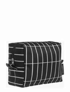 Marimekko Home VILJA PIENI TIILISKIVI COSMETIC BAG DARK GREY/ CINNAMON/ POWDER -Bags Popular Store mhe070895 cblackwhite 1