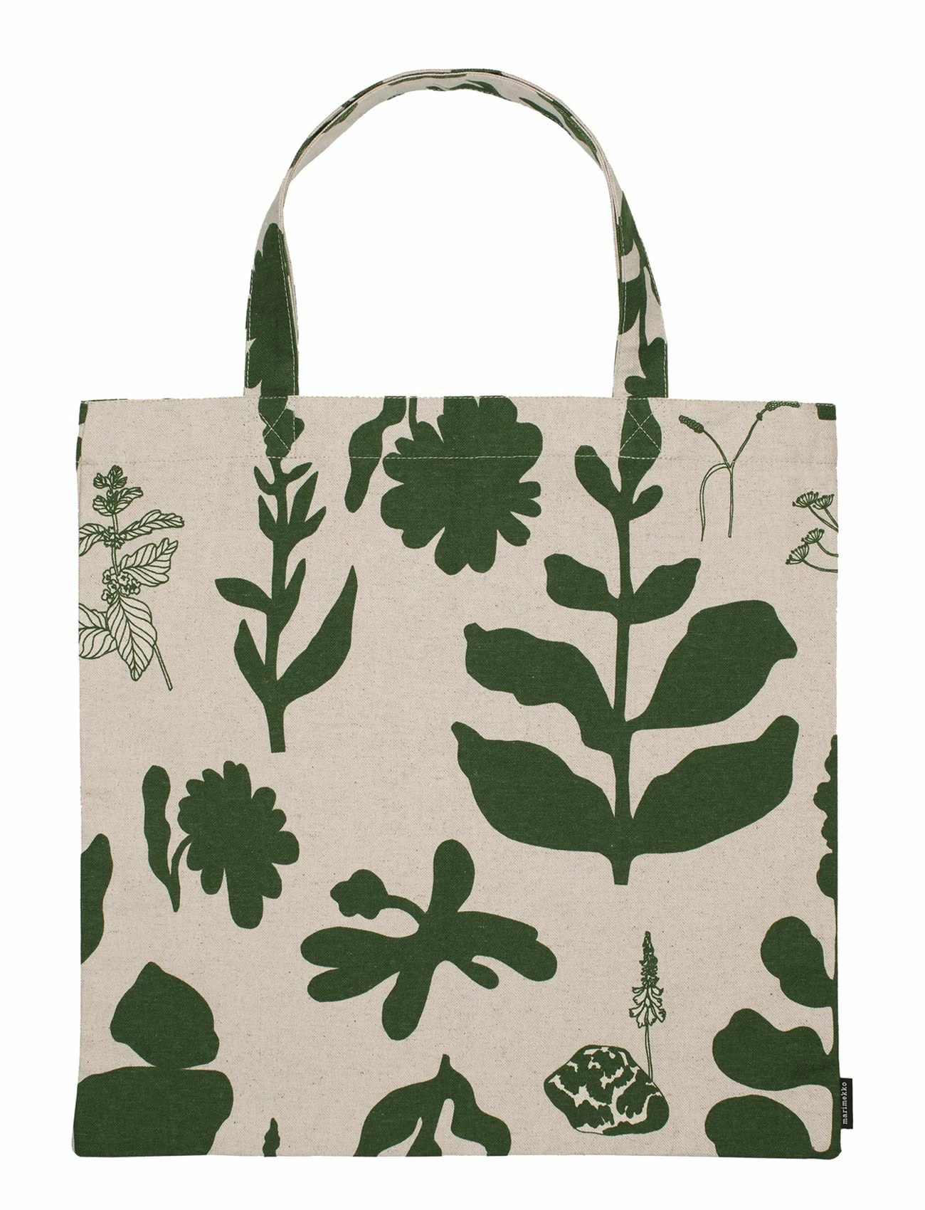 Marimekko Home PIENET ELOKUUN VARJOT BAG GREEN,LINEN 1 Marimekko Home PIENET ELOKUUN VARJOT BAG GREEN,LINEN