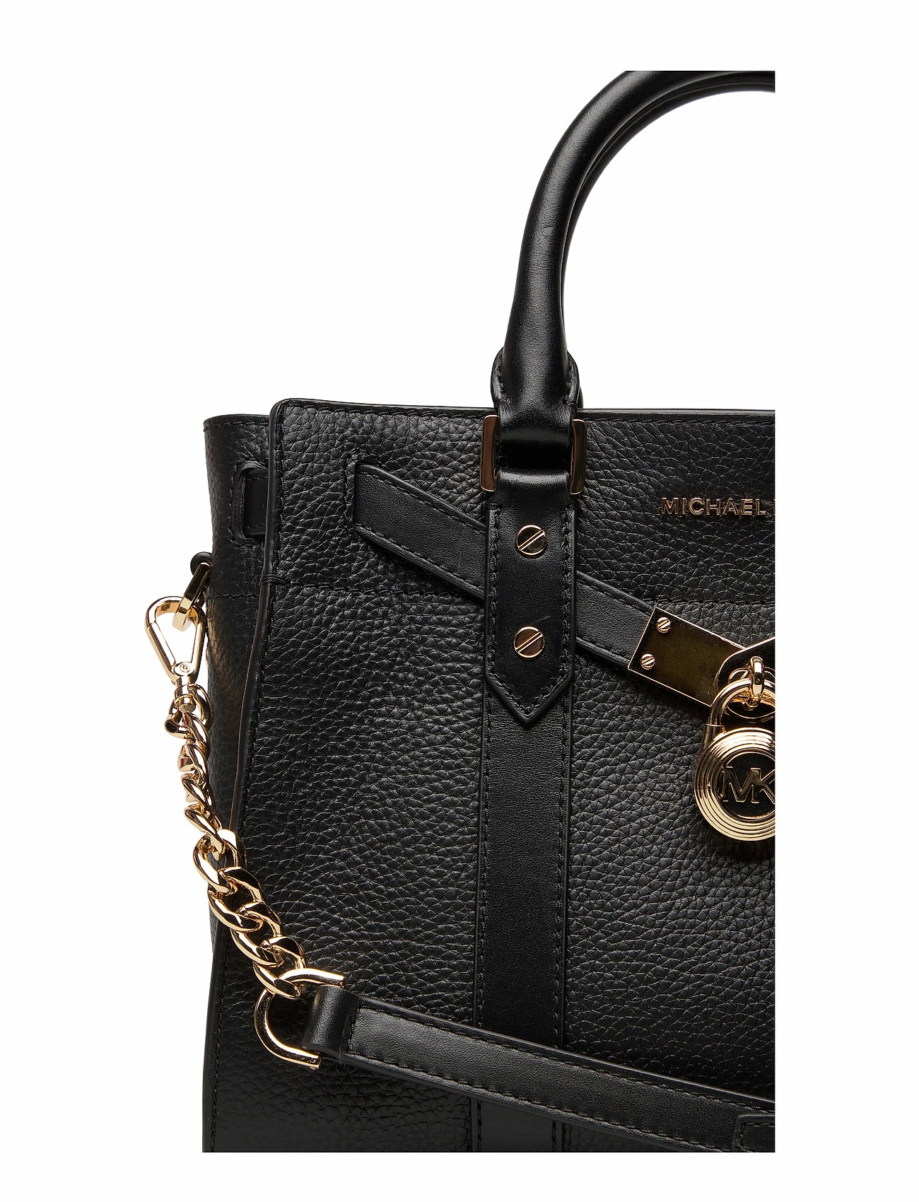 Michael Kors SM SATCHEL BLACK 4 Michael Kors SM SATCHEL BLACK - Image 4