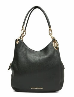 Michael Kors LG CHAIN SHLDR TOTE BLACK