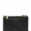 Michael Kors LG DBL POUCH XBODY BLACK