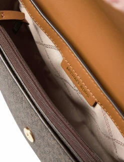 Michael Kors MD HLF DOME CHN XBDY BRN/ACORN 10 Michael Kors MD HLF DOME CHN XBDY BRN/ACORN -Bags Popular Store mkb32t0gt9c6b cbrnacorn v252 6