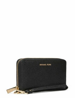 Michael Kors JET SET LG FLAT MF PHN CASE BLACK 19 Michael Kors JET SET LG FLAT MF PHN CASE BLACK -Bags Popular Store mkb34f9gm9e3l cblack v001 2