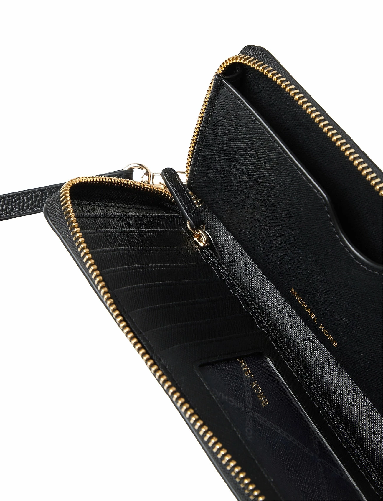 Michael Kors JET SET LG FLAT MF PHN CASE BLACK 10 Michael Kors JET SET LG FLAT MF PHN CASE BLACK - Image 10