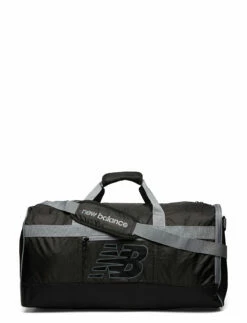 New Balance CORE PERFORMANCE MEDIUM DUFFEL BLACK/GREY