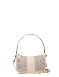 The Coach Originals Signature Jacquard Swinger STONE IVORY -Bags Popular Store oac0721 cstoneivory 1