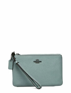 Coach SMALL WRISTLET BLUE -Bags Popular Store oac22952 cblue